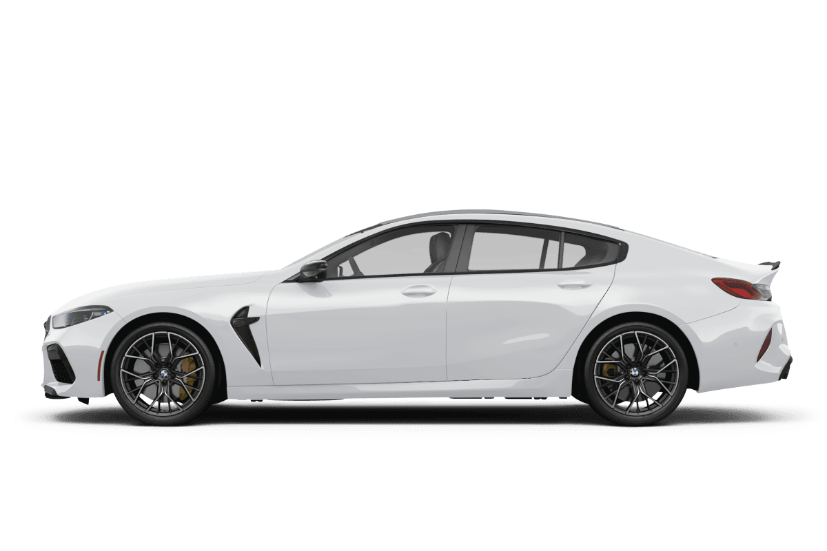 BMW M8 - Side view BMW M8 - Side view